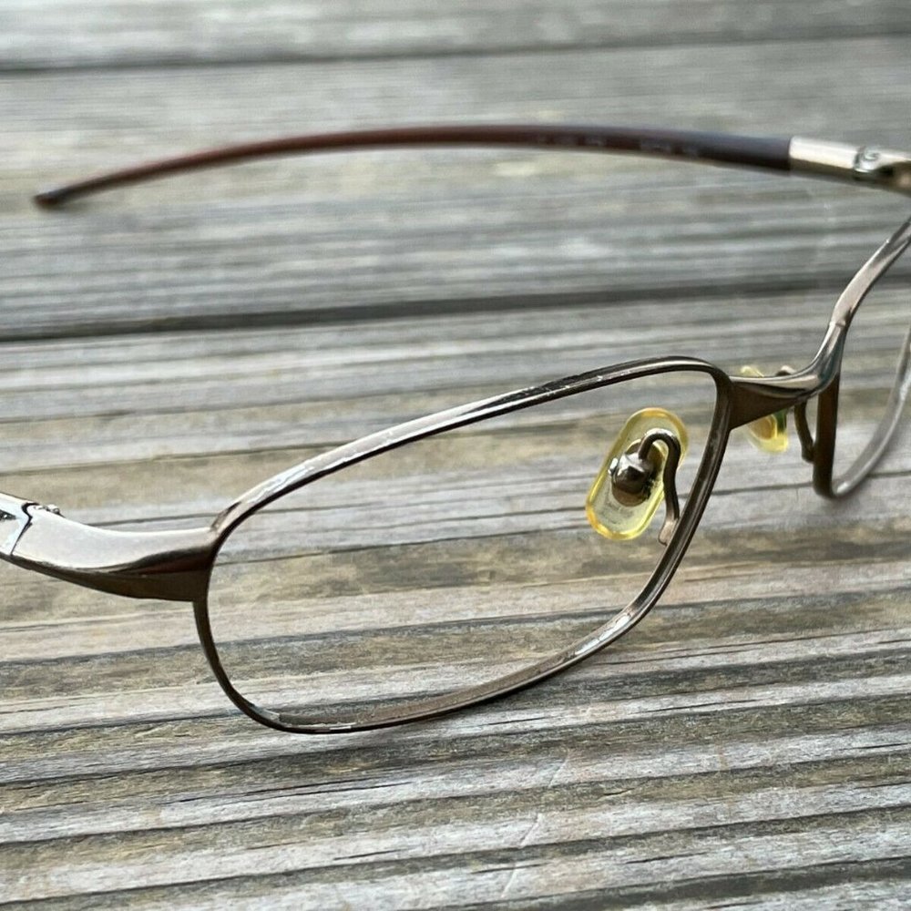 Nike Men Sunglasses/Eyeglasses Frame Bronze/Brown Tone 54[]18 135 Flexon Temples - Picture 11 of 12